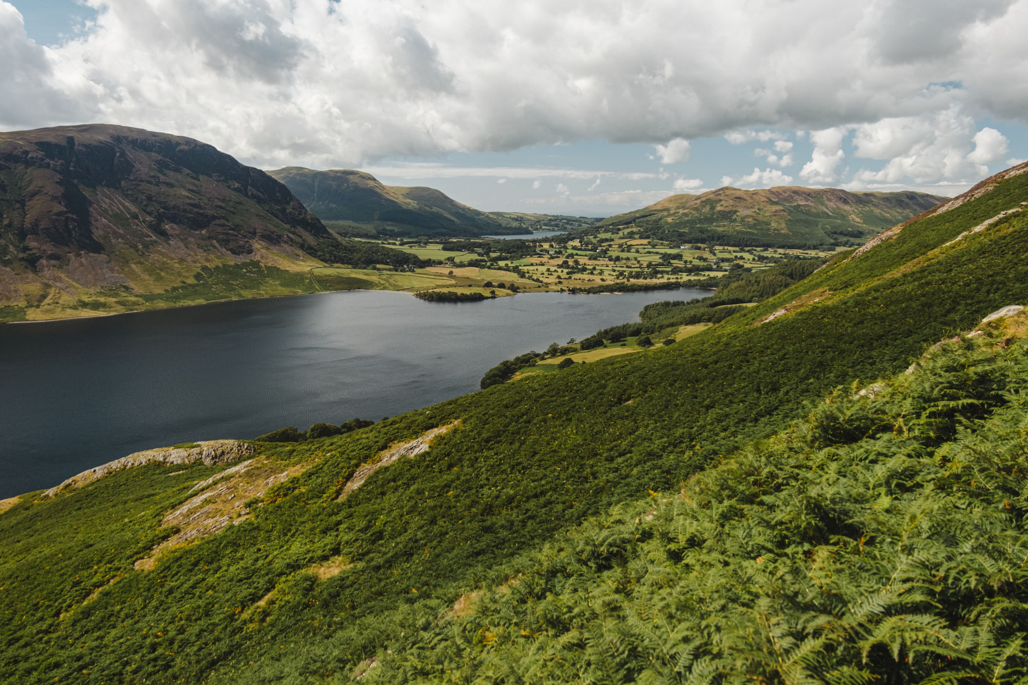 Buttermere and the surrounding Lake District fells